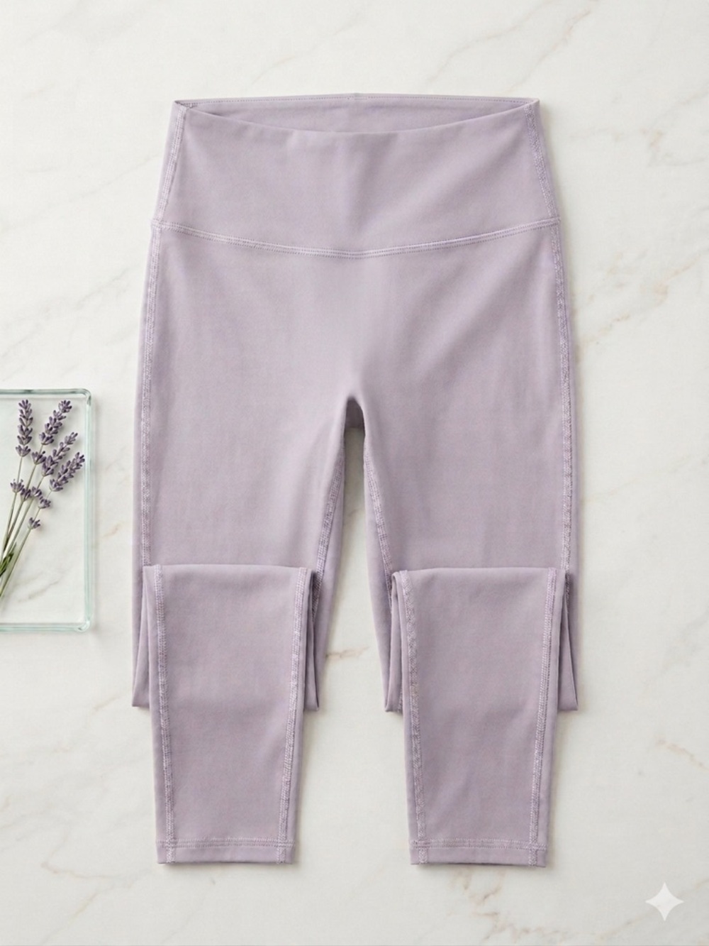 Fabletics - Lavender High-Waist Workout Leggings